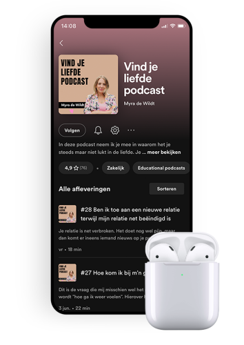 podcast vind je liefde